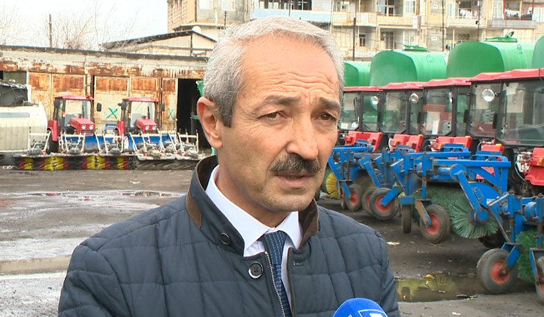 Ձյուն մաքրող տեխնիկան պատրաստի վիճակում է