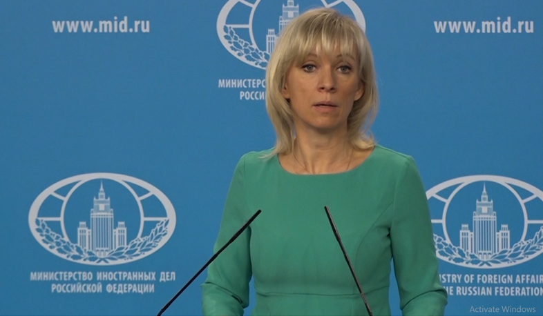 Zakharova describes Armenia-Russia relations dynamic as excellent
