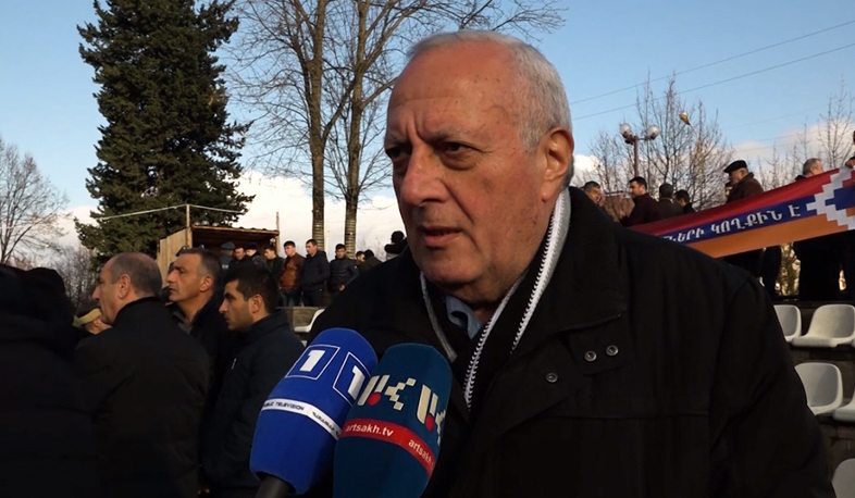 «Ազատություն Քոչարյանին». Բողոքի ցույց Ստեփանակերտում