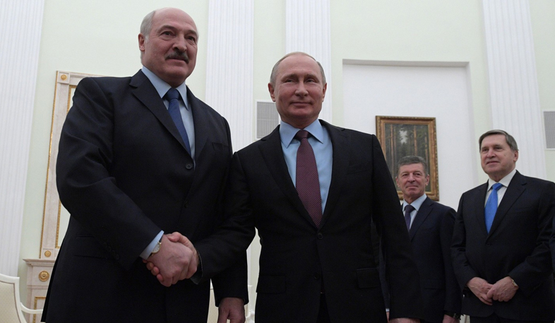 Putin and Lukashenko meet in Moscow