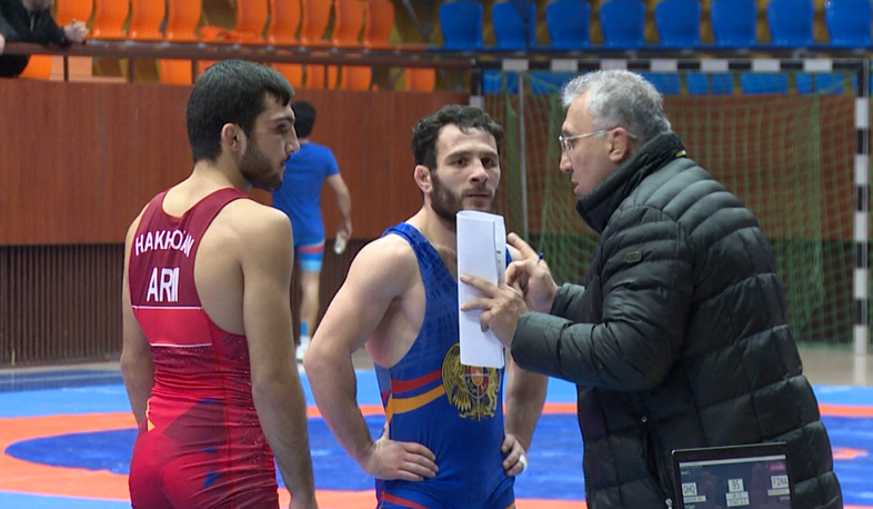 Armenian wrestlers participate in pre-Olympics competition