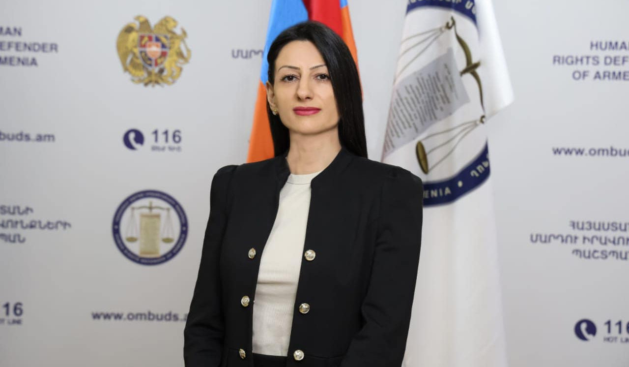 Զինված ուժերի յուրաքանչյուր ներկայացուցչի իրավունքների պաշտպանությունն իմ աշխատանքի առաջնային ուղղություններից է. Անահիտ Մանասյան