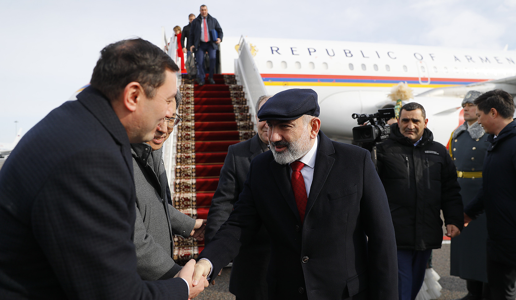 Prime Minister Pashinyan arrived in Kazakhstan on working visit