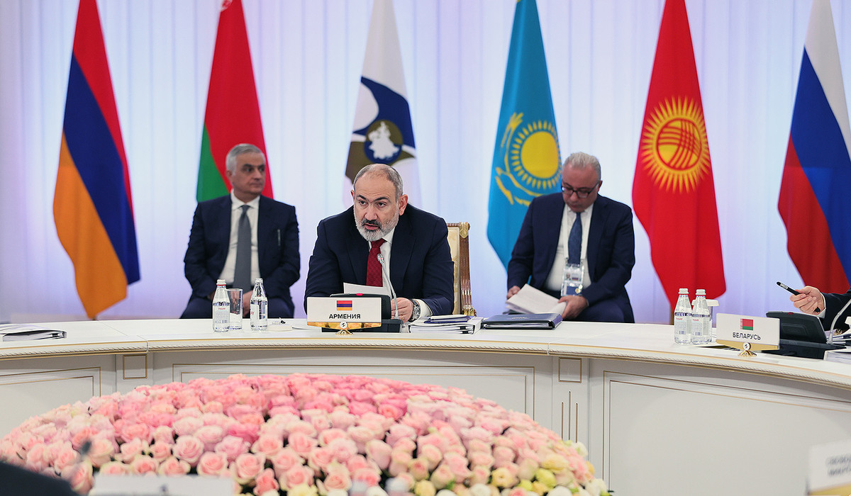 Regular session of Eurasian Intergovernmental Council held in Almaty under chairmanship of Prime Minister Pashinyan