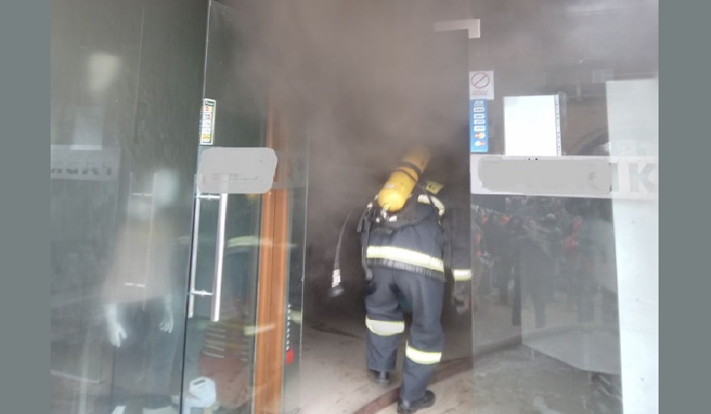 Հրդեհ Գյումրի քաղաքում