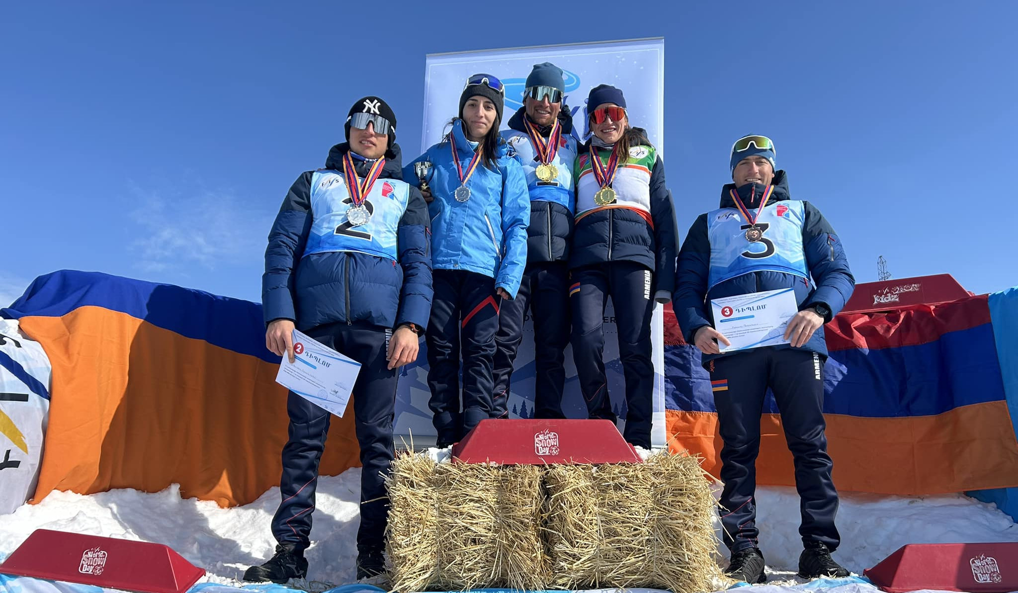 Կատյա Գալստյանն ու Միքայել Միքայելյանը՝ դահուկավազքի մեծահասակների առաջնության բացարձակ հաղթողներ