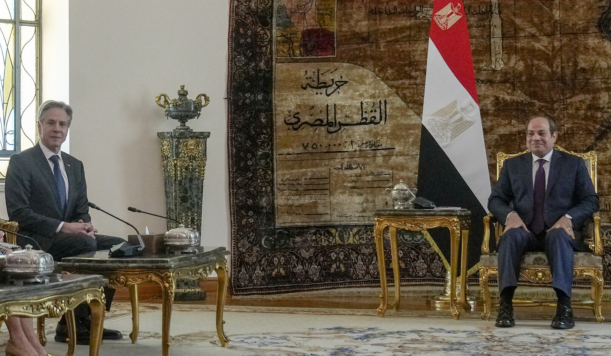 Blinken meets with Egypt's Sisi on Gaza hostage deal