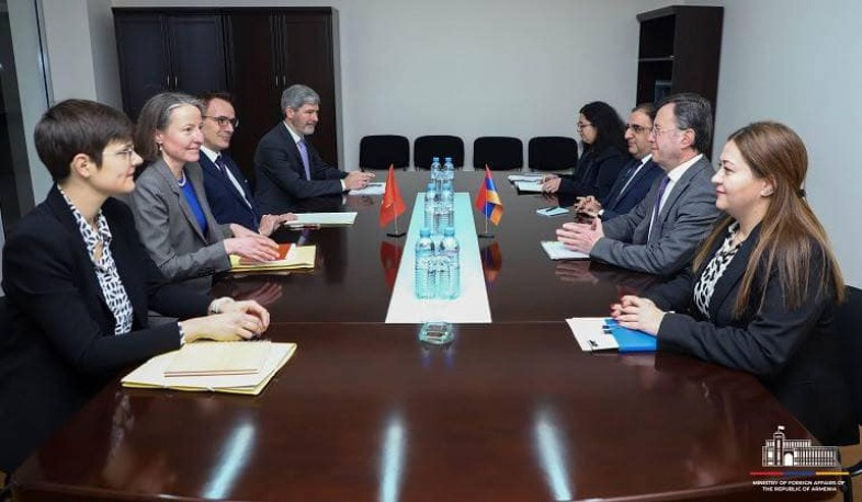 Political consultations held between foreign ministries of Armenia and Switzerland