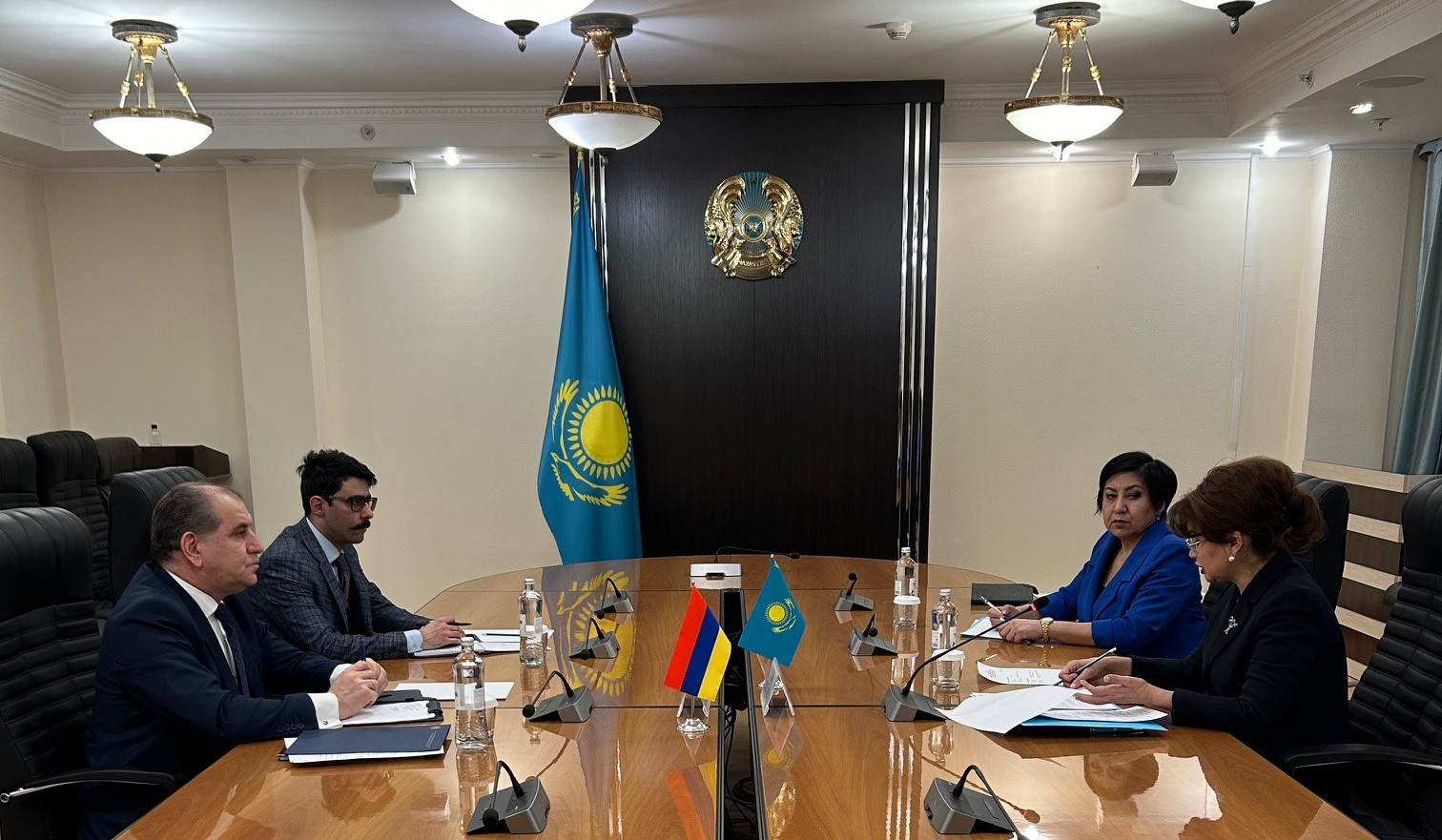 Քննարկվել են մշակույթի ոլորտում Հայաստանի և Ղազախստանի միջև համագործակցությանն առնչվող հարցեր