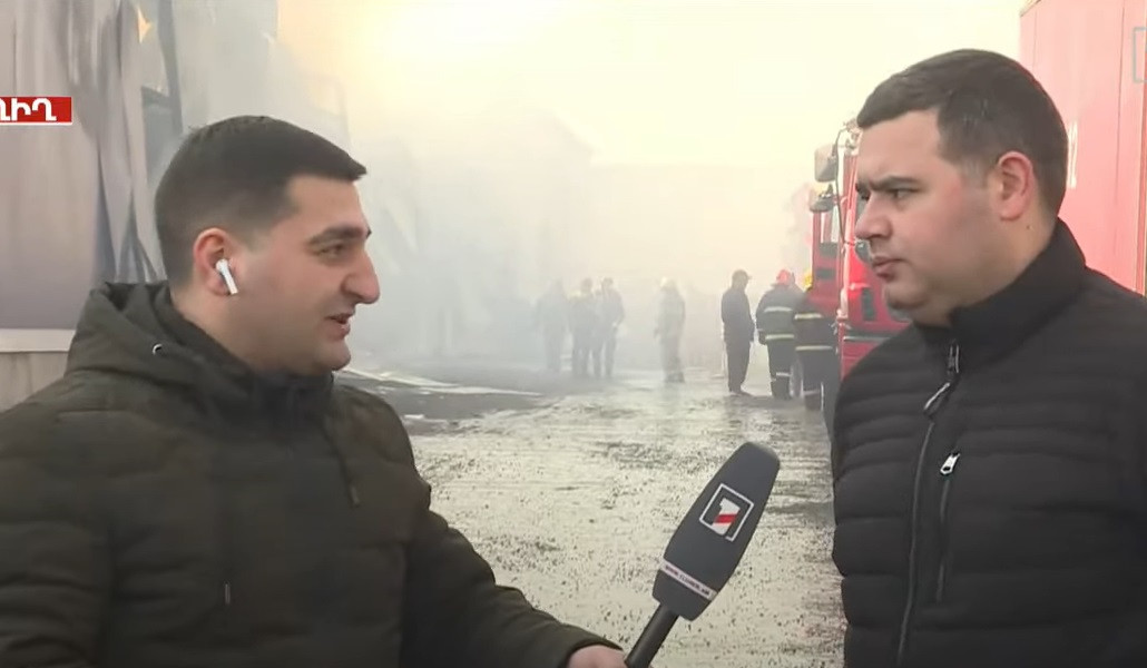 Թբիլիսյան խճուղում գտնվող պահեստային տարածքում կրակի տարածումը կասեցվել է. տուժածներ չկան