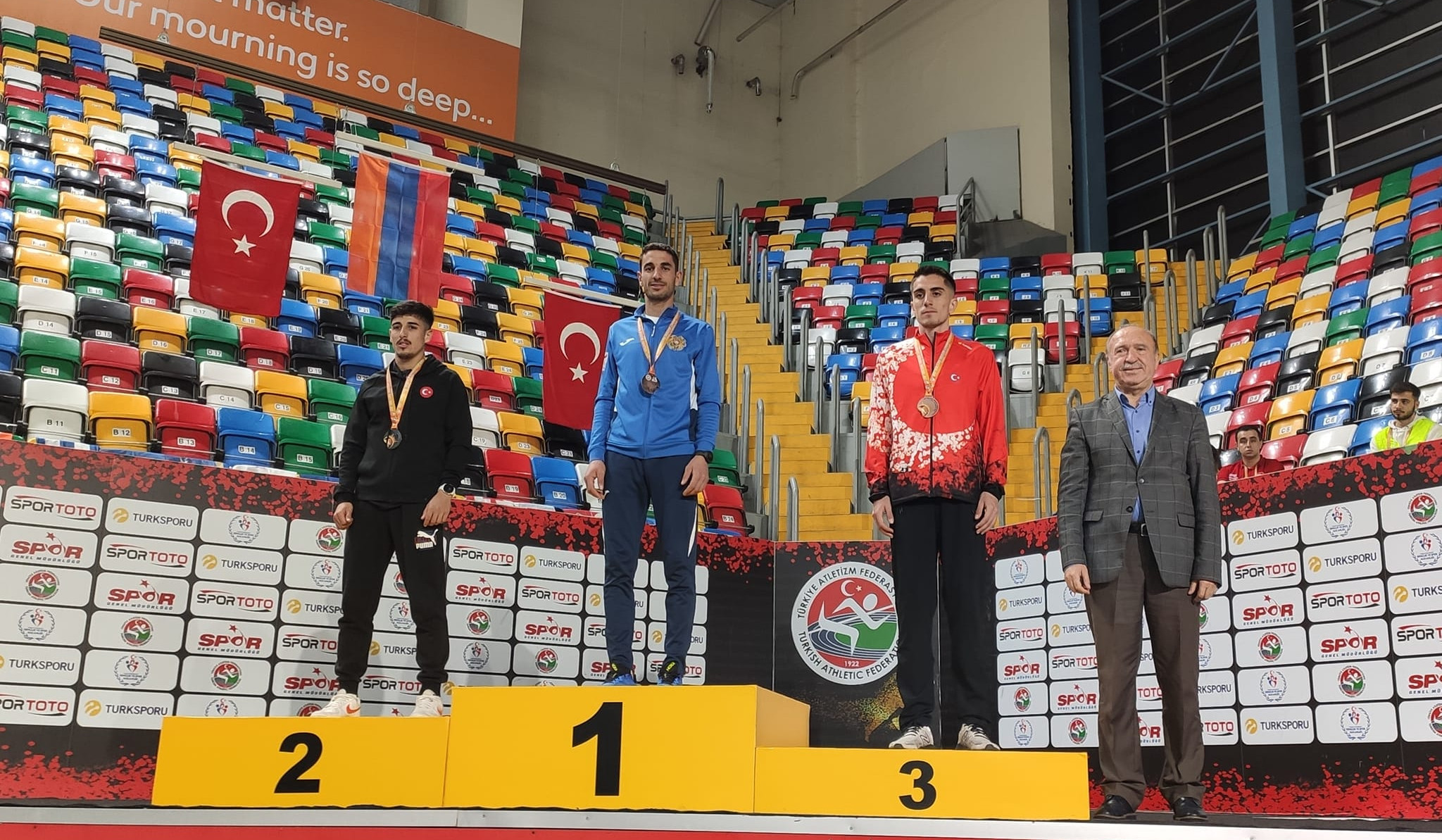 Վազորդ Երվանդ Մկրտչյանը ոսկե մեդալ է նվաճել Ստամբուլում ընթացող Բալկանյան երկրների ձմեռային առաջնությունում