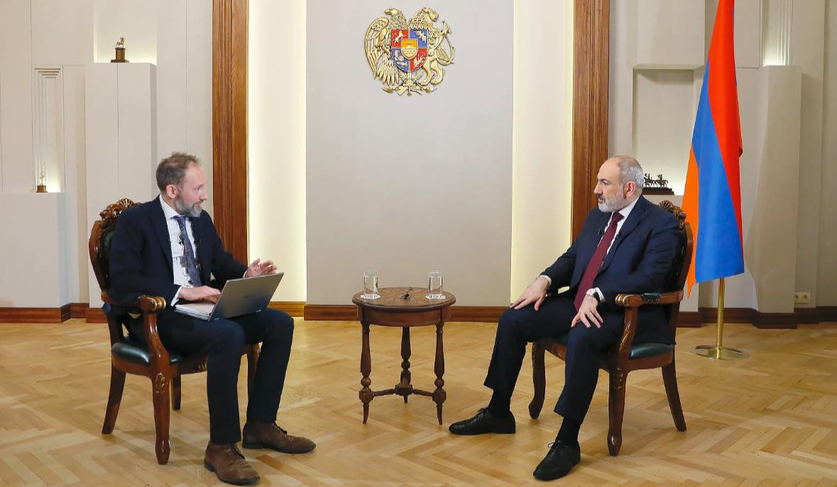 Интервью премьер-министра Никола Пашиняна британскому изданию The Telegraph