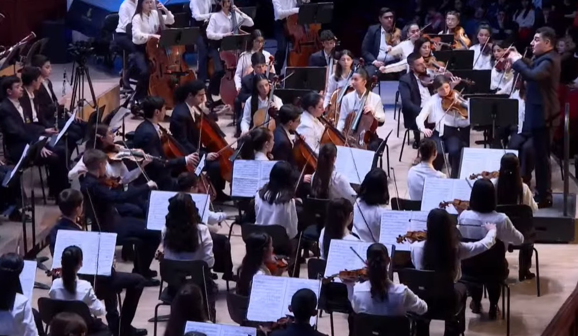 «Երևան» պատանեկան սիմֆոնիկ նվագախումբը հանդես է գալիս համերգային ծրագրով