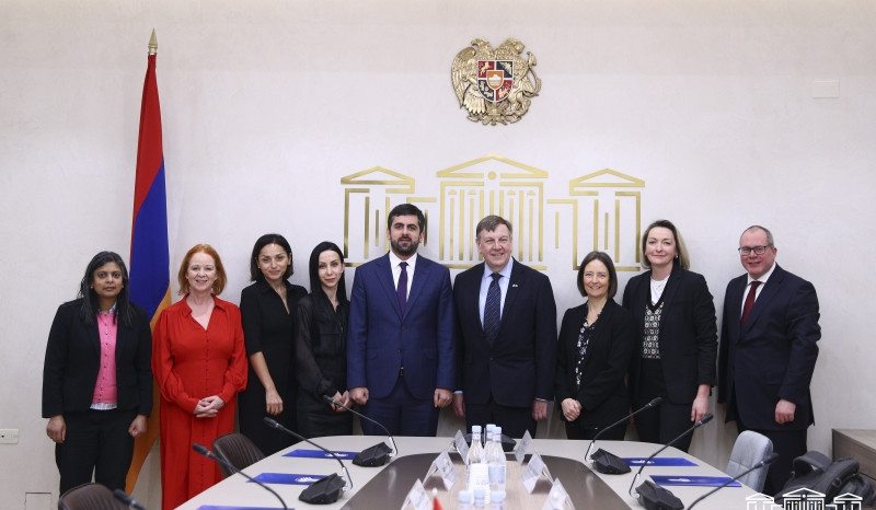 Սարգիս Խանդանյանը բրիտանացի գործընկերներին է ներկայացրել տարածաշրջանում անվտանգային վիճակը