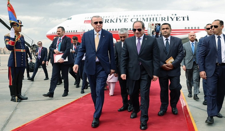 Erdogan arrived in Egypt for first time in 12 years
