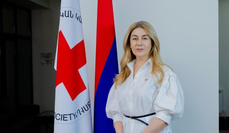 Anna Yeğiazaryan Ermənistanın Qırmızı Xaç Cəmiyyətinin prezidenti seçilib