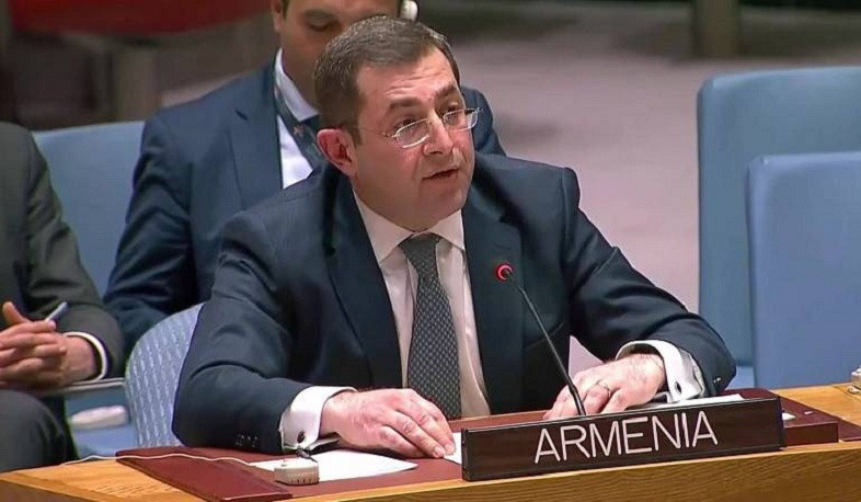 Azerbaijan has no intention to preserve international law: speech of permanent representative of Armenia at UN Security Council
