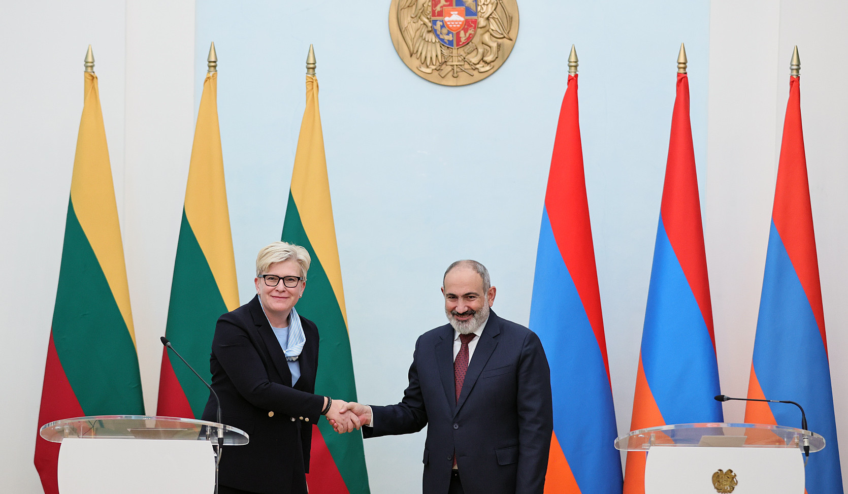 Prime Minister sends congratulatory message to the Prime Minister of Lithuania