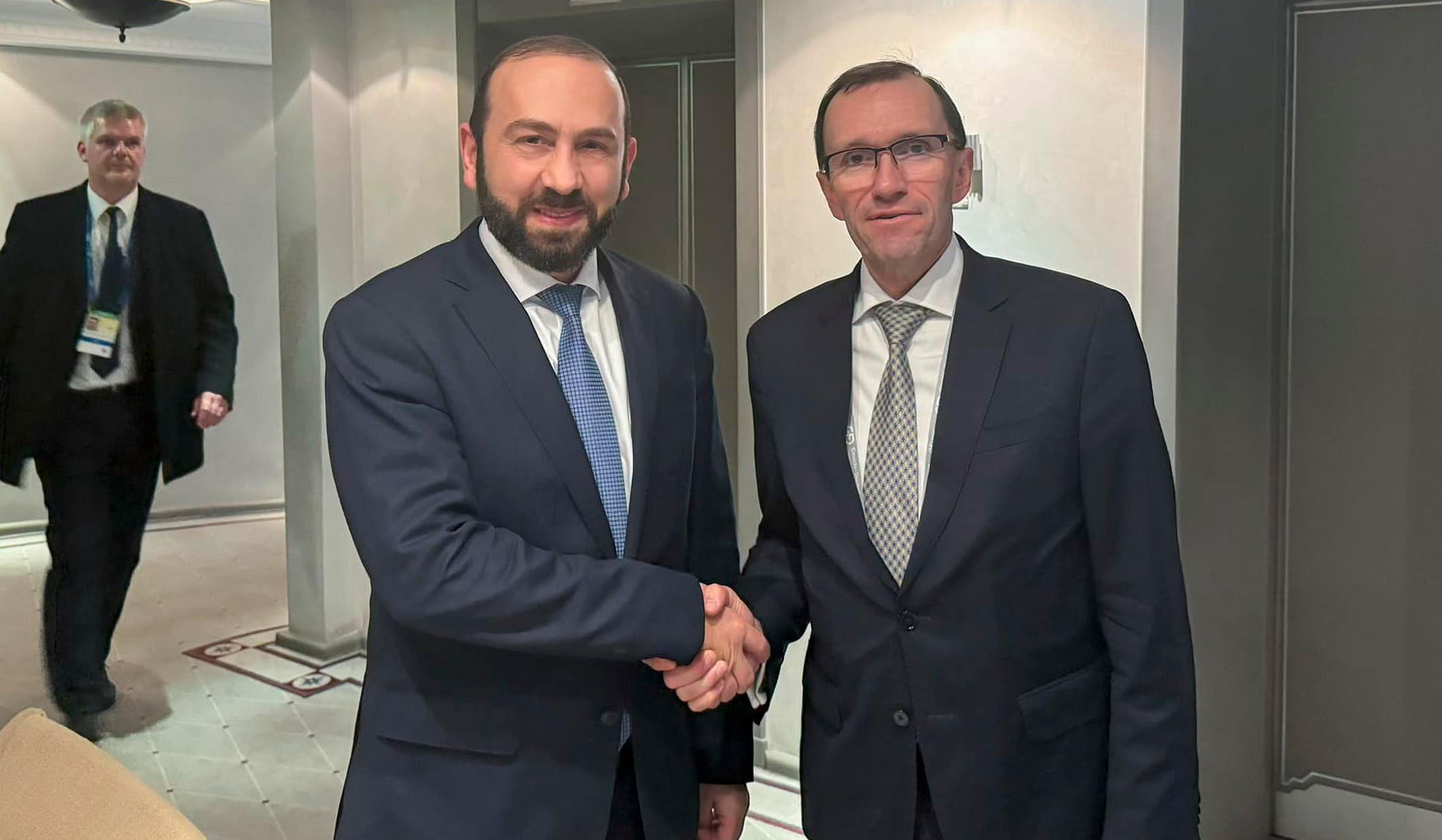 Ararat Mirzoyan met with colleagues from Norway, Albania and Romania