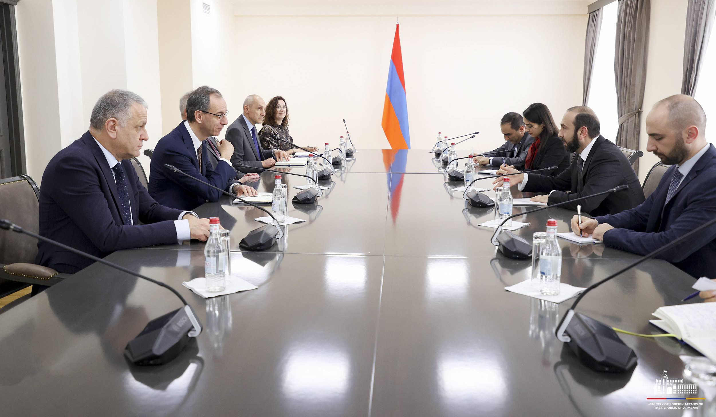 Meeting of Foreign Minister of Armenia and Civilian Operations Commander of EU External Action Service