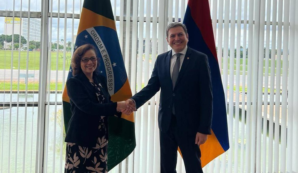 Заместитель министра иностранных дел представил генеральному секретарю МИД Бразилии ситуацию с безопасностью на Южном Кавказе