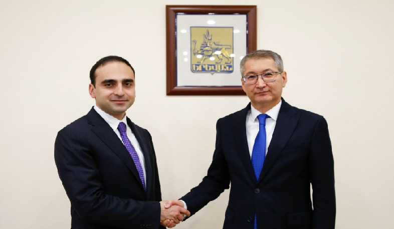 Տիգրան Ավինյանը և Ղազախստանի դեսպանն անդրադարձել են Երևանի և Աստանայի միջև համագործակցության սերտացմանը