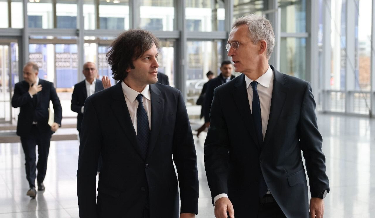 Stoltenberg and Kobakhidze discuss strengthening NATO- Georgia ties