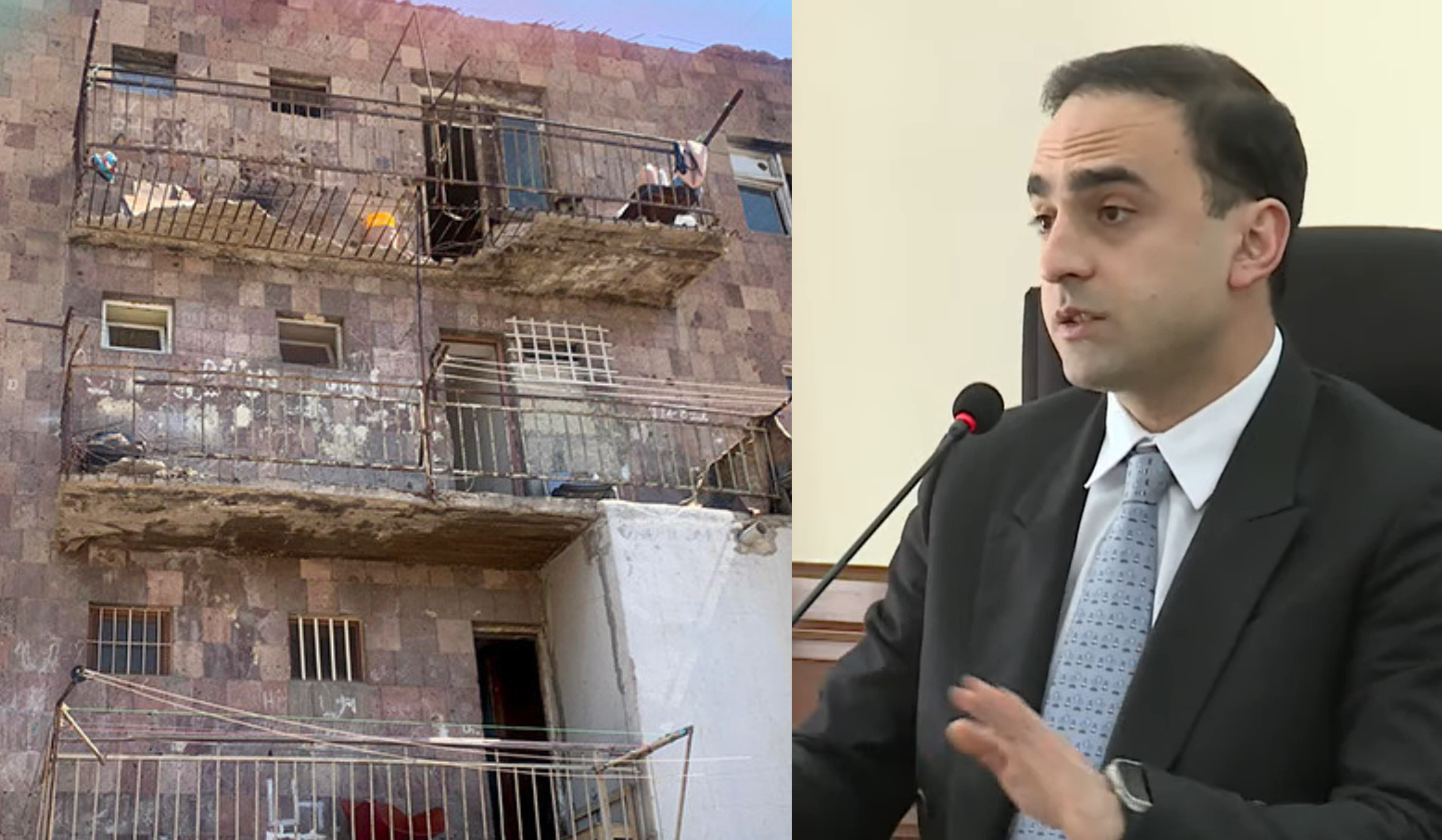 Մարդիկ, որոնք այսօր խնդիր են ստեղծում, հետո նրանց հանդեպ ինդուլգենցիա չի լինելու. Ավինյանը՝ Արզումանյան փողոցի վթարային շենքերի մասին