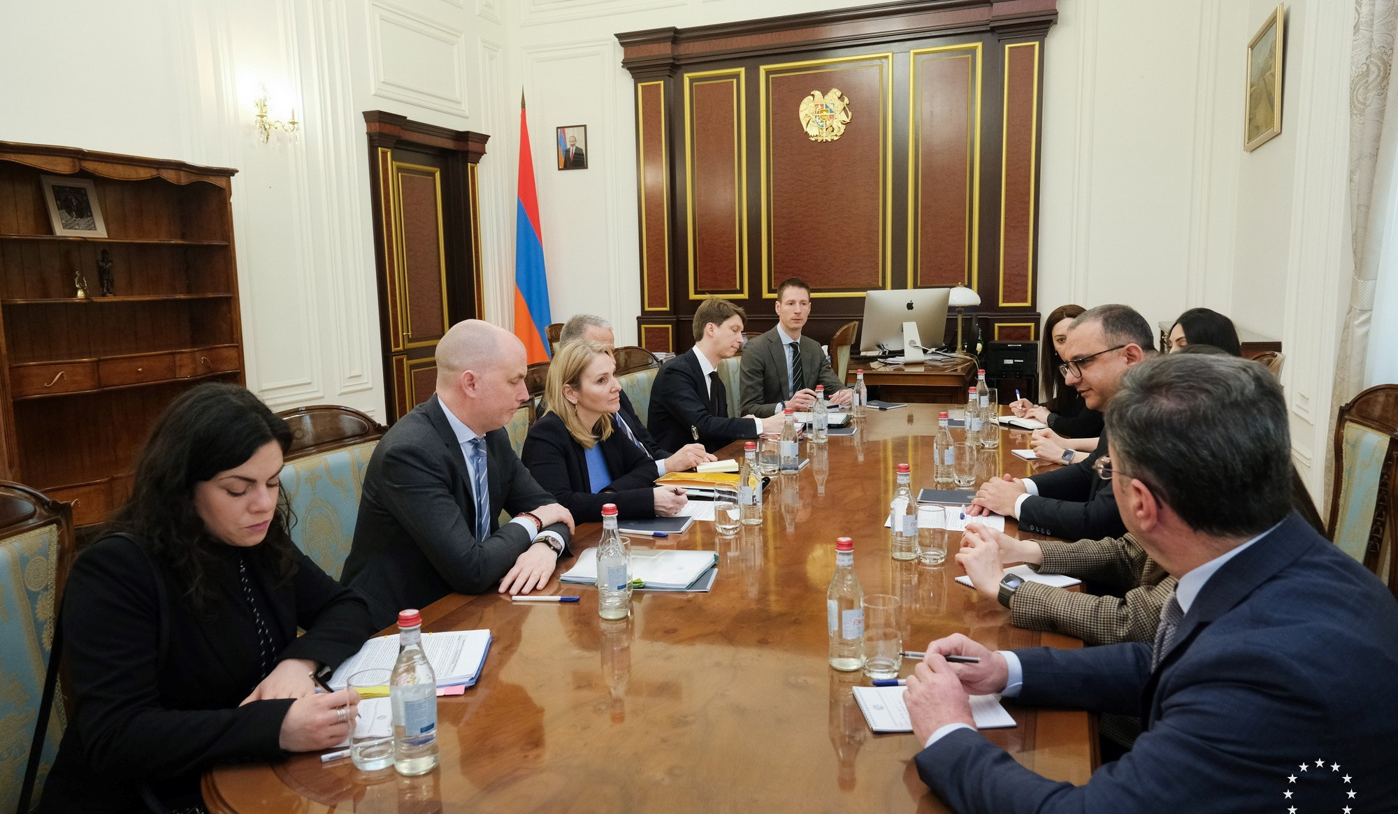 Ադրիեն Կիրալին փոխվարչապետների հետ հանդիպմանը փոխանցել է փախստականներին 15 միլիոն եվրո բյուջետային աջակցության ֆինանսավորման համաձայնագիրը