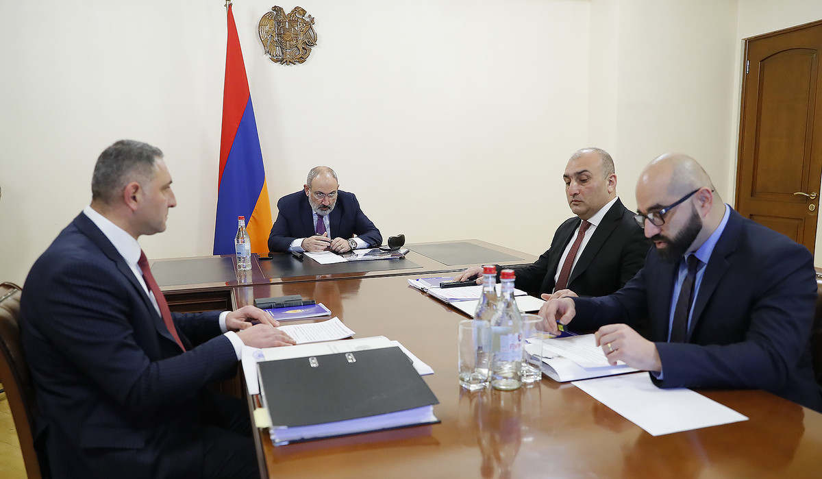 Վարչապետին է ներկայացվել Պետական պահպանության ծառայության գործունեության հաշվետվությունը