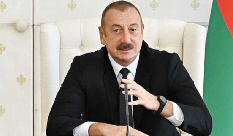 Azerbaijan has no plans to attack Armenia: Aliyev