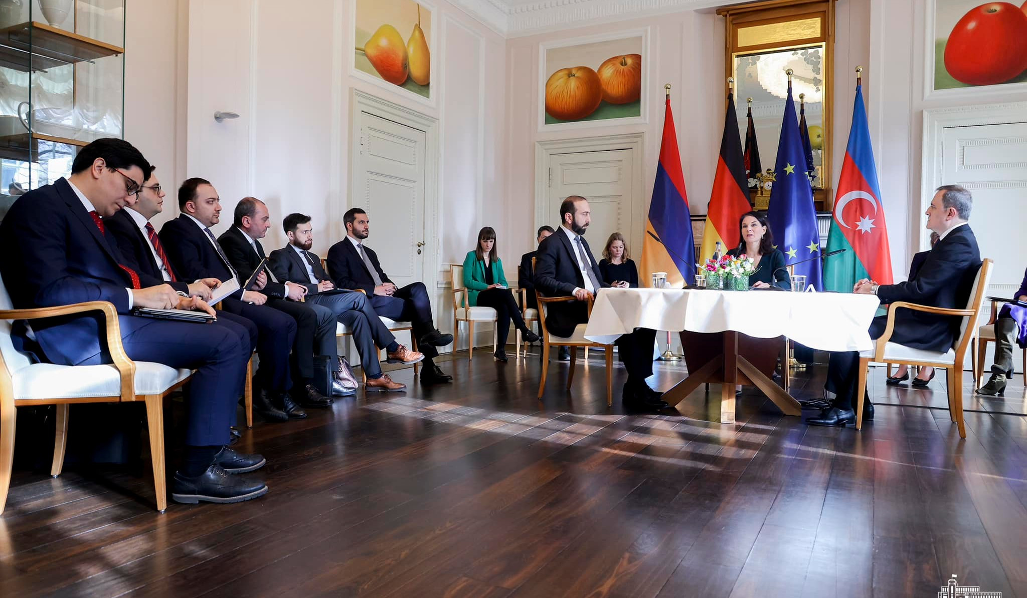 Եռակողմ հանդիպումն ավարտվել է. Գերմանիայի ԱԳ նախարարը կարճ հայտարարությամբ է հանդես եկել