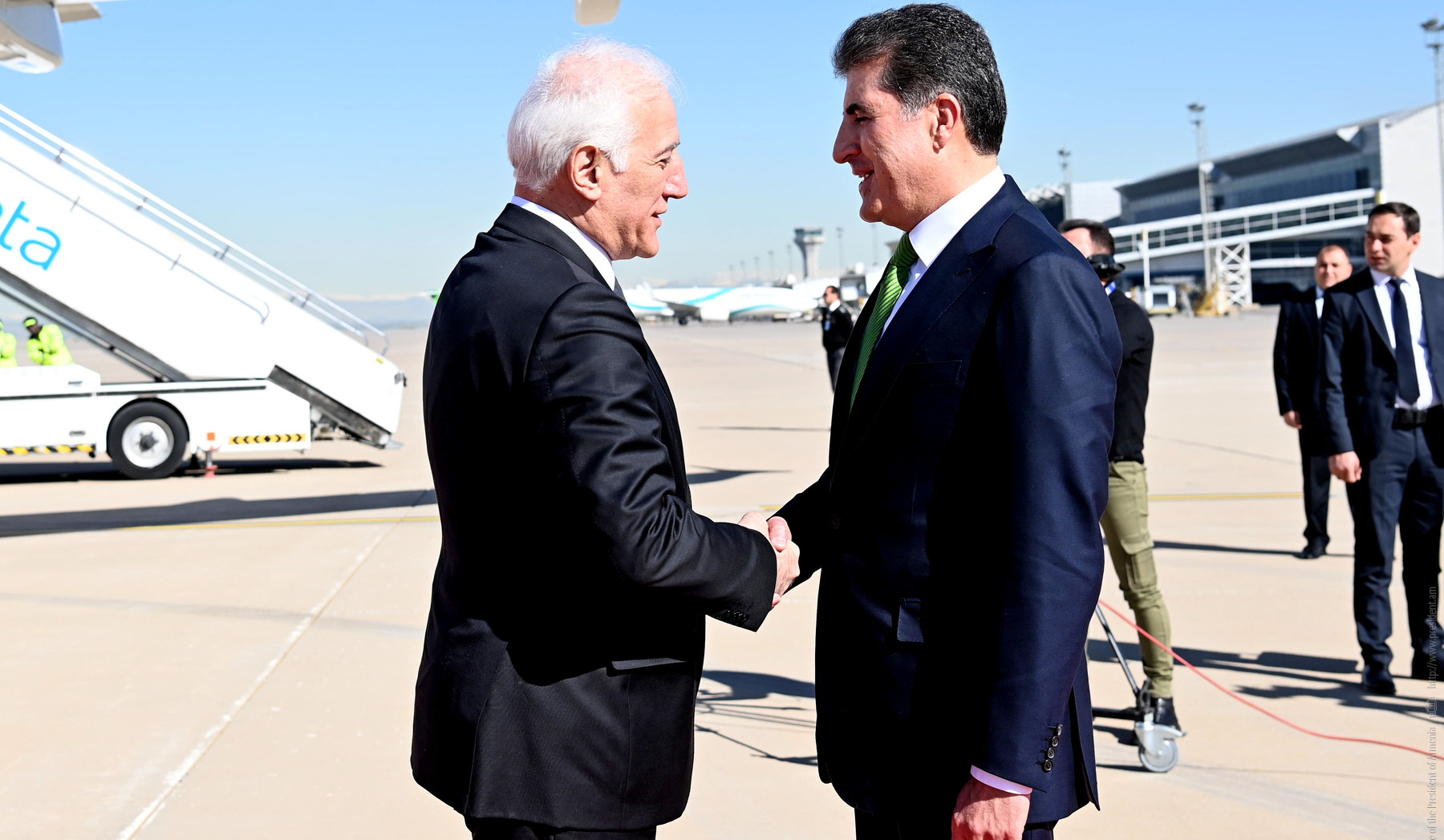 Vahaqn Xaçaturyan Ərbilə gəlib