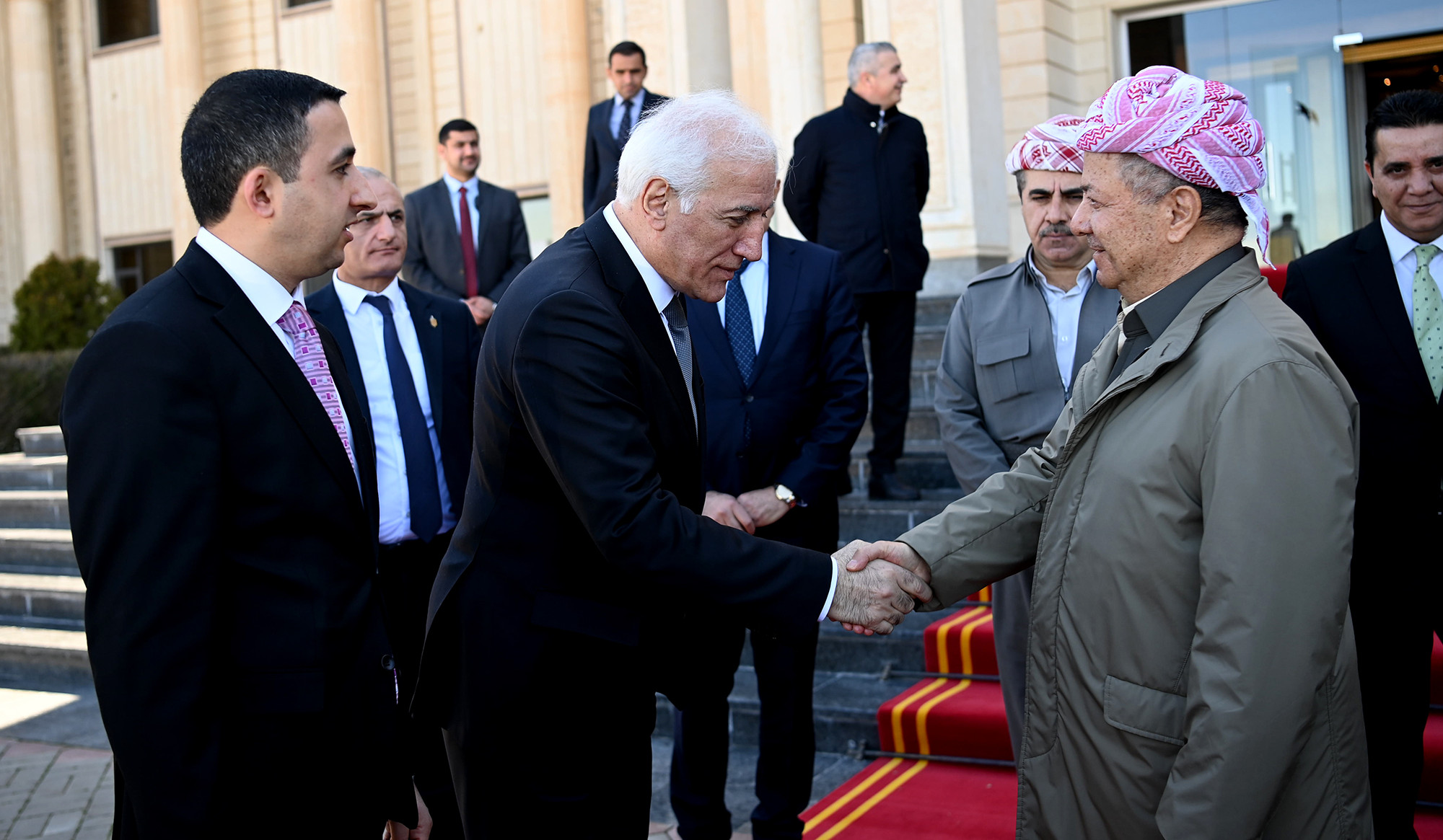 ER prezidentinin səfəri tarixidir:  İraq Kürdüstanının fəxri prezidenti