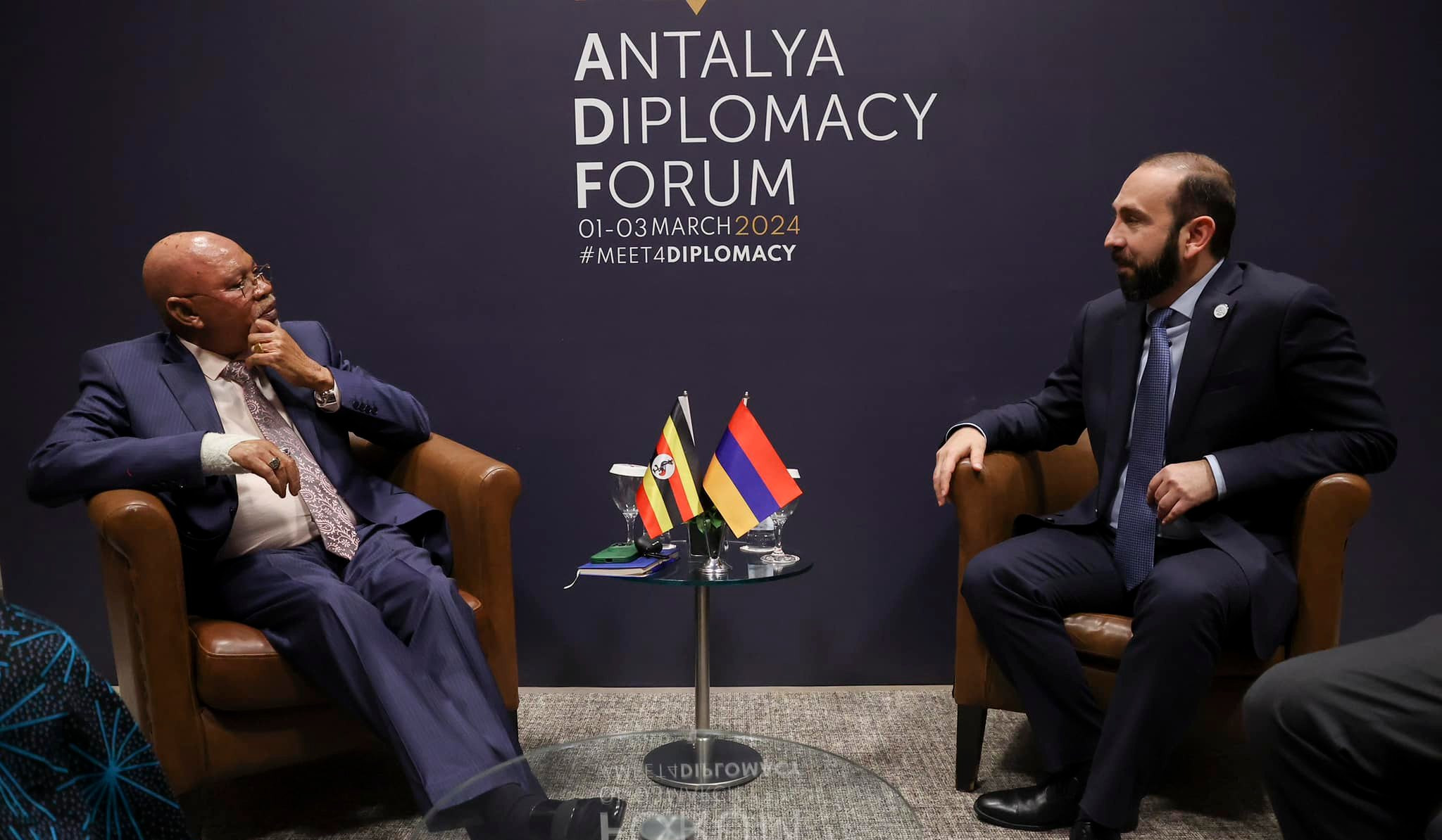 Meeting of the Foreign Ministers of Armenia and Uganda