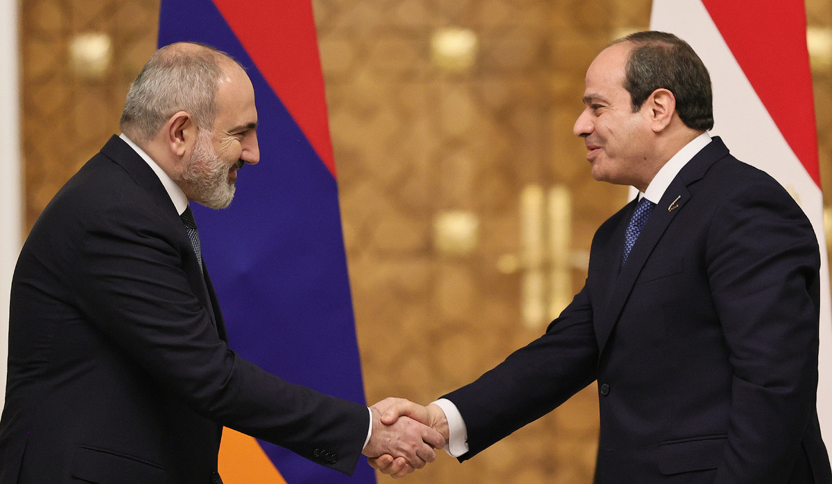 Nikol Pashinyan and Abdel Fattah el-Sisi make statements