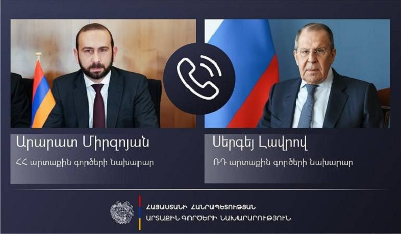 Арарат Мирзоян и Сергей Лавров обсудили двусторонние и региональные вопросы