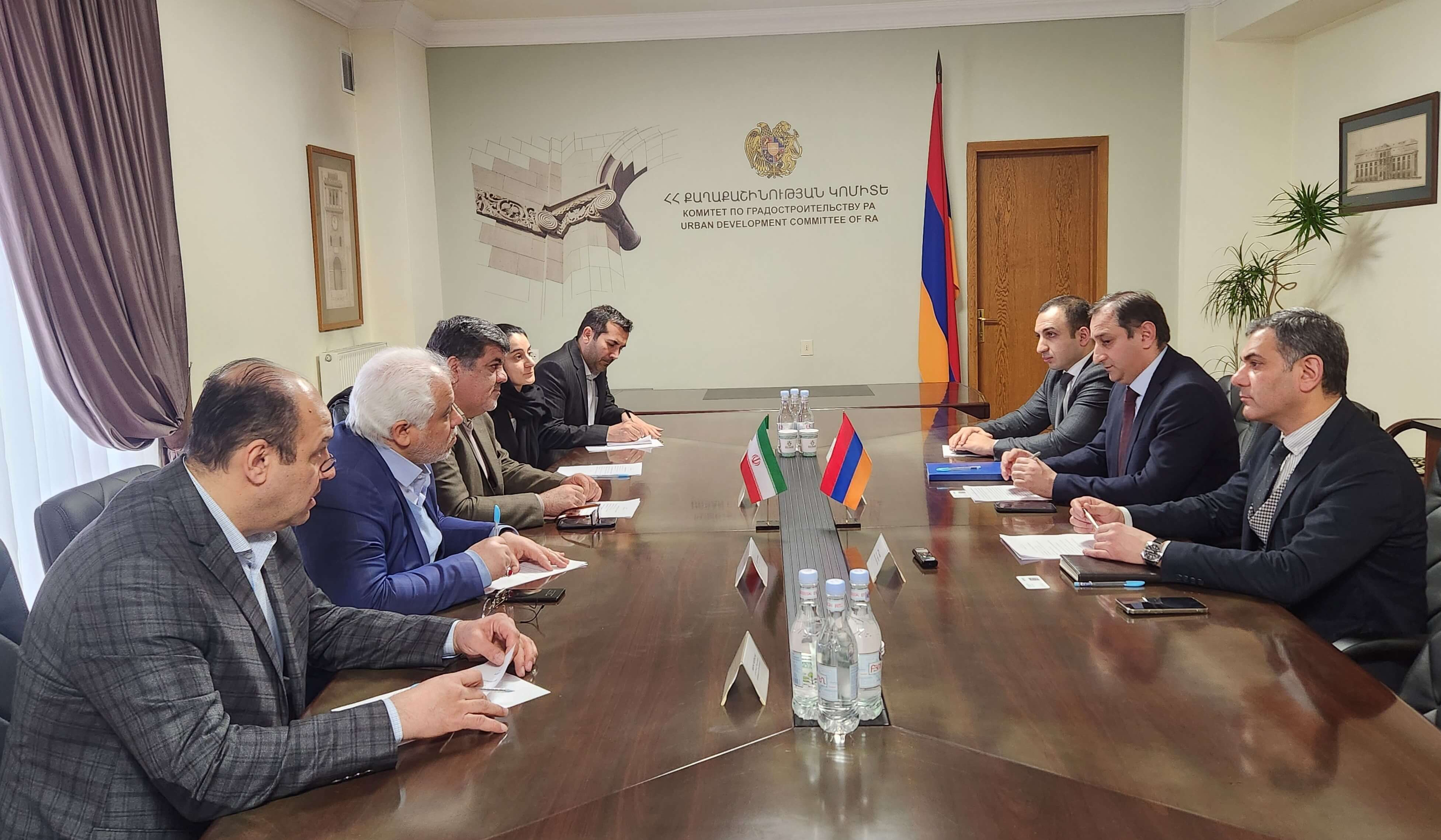 Քաղաքաշինության կոմիտեն հյուրընկալել է իրանական BLUE&P Group ընկերության ներկայացուցիչներին