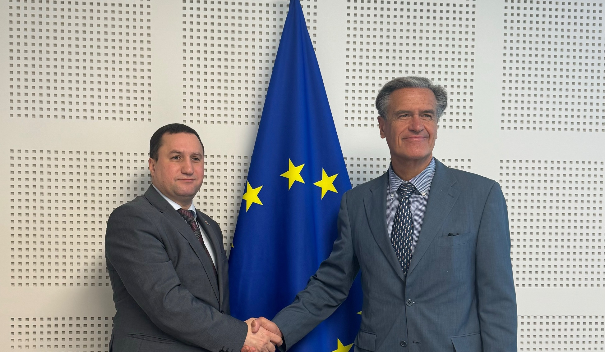 Տիգրան Բալայանը Եվրոպական խորհրդարանի պատգամավոր Խուան Ֆերնանդո Լոպեզ Ագիյարի հետ քննարկել է ՀՀ-ԵՄ գործընկերությունը