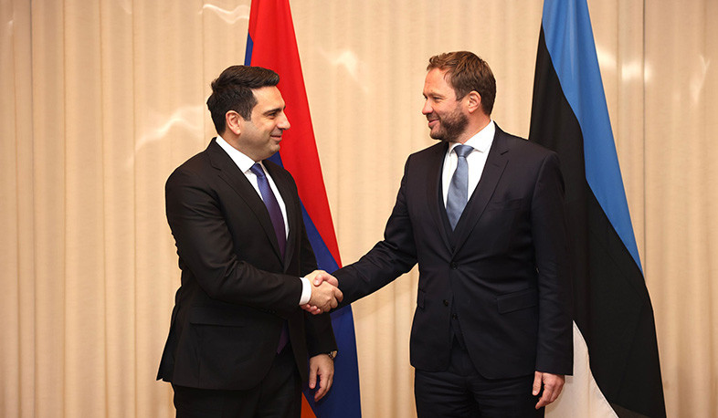 Minister of Foreign Affairsof Estonia to Alen Simonyan: We are ready to support Armenia in establishing peace and security in region