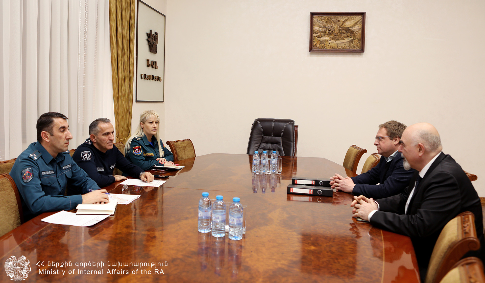 Ուրվագծվում են կամավորական փրկարարական շարժման զարգացման ուղղությունները. ՆԳՆ ՓԾ տնօրենն ընդունել է Ավստրիական Կարմիր խաչի պատվիրակությանը