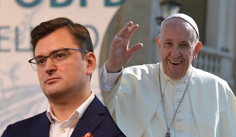 Ukrayna ağ bayraq qaldırmayacaq: Kuleba Roma Papasına cavab verdi