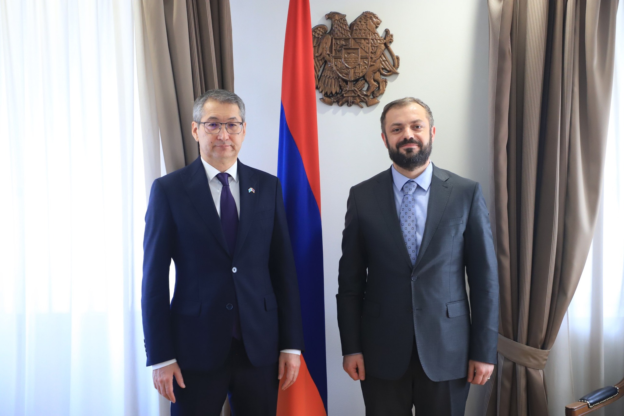 Էկոնոմիկայի նախարարը Իմանբաևի հետ անդրադարձել է Ղազախստանի նախագահի՝ Հայաստան նախատեսվող այցին