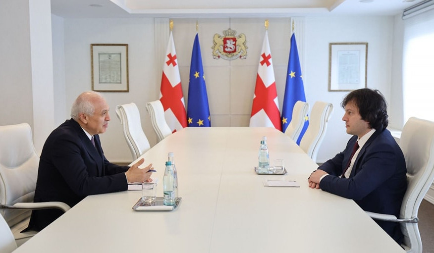 Աշոտ Սմբատյանն ու Իրակլի Կոբախիձեն անդրադարձել են ՀՀ և Վրաստանի միջև ստորագրված ռազմավարական գործընկերության հռչակագրին