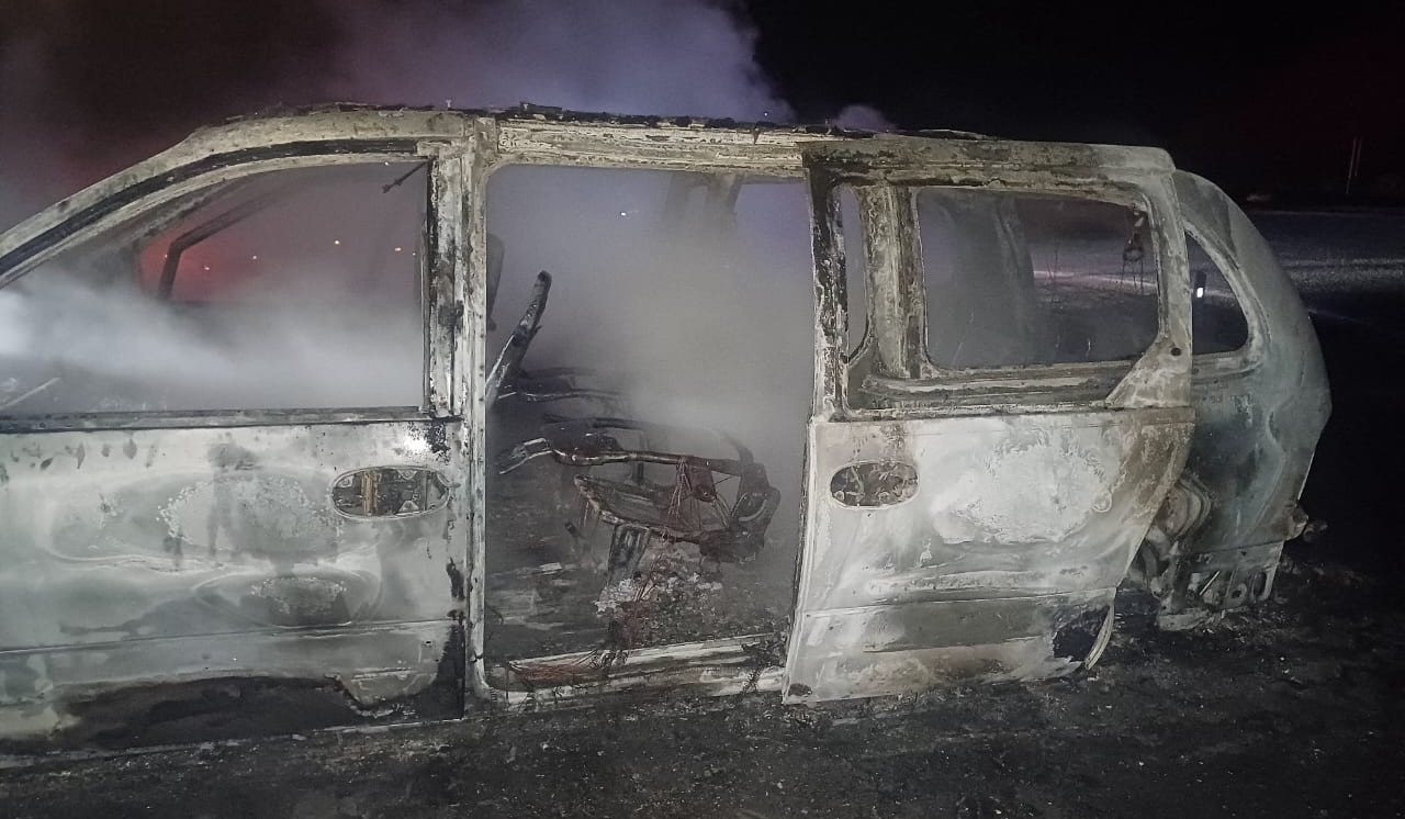 Գորիս-Կապան ճանապարհին մեքենա է այրվել