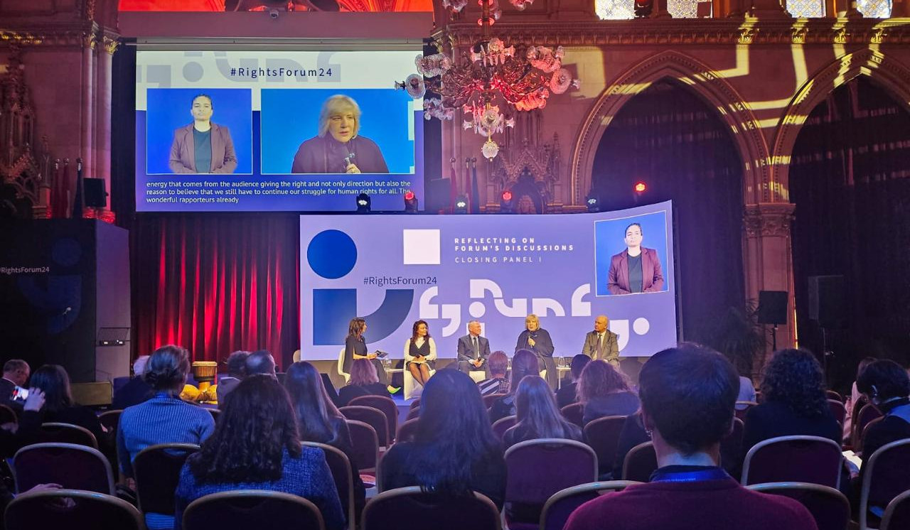 Anahit Manasyan participated in the Fundamental Rights Forum