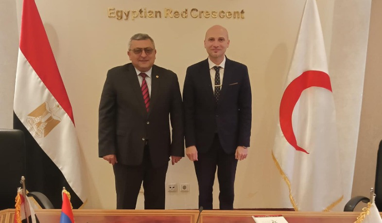 Details related to provision and transfer of humanitarian aid by Armenia to population of Gaza discussed