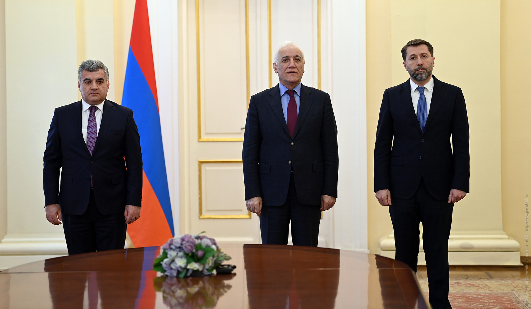 Հանրապետության նախագահի նստավայրում տեղի է ունեցել դատավորների երդման արարողություն