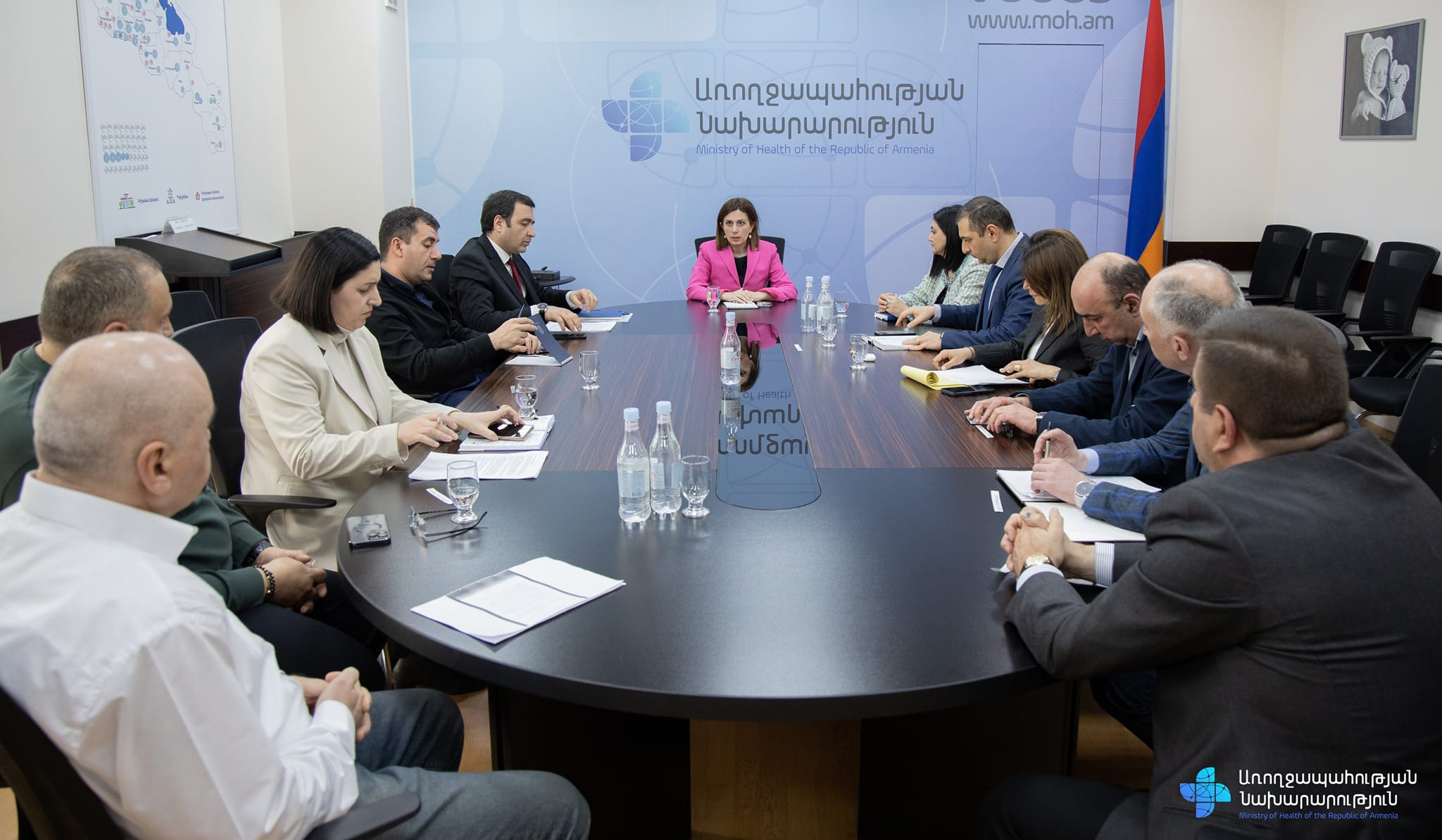 Անահիտ Ավանեսյանը մարզային բժշկական կենտրոնների ռեանիմատոլոգների հետ քննարկել է անհետաձգելի բժշկական օգնության խնդիրները