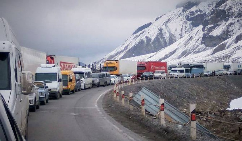 Ստեփանծմինդա-Լարս ավտոճանապարհը փակ է բոլոր տեսակի տրանսպորտային միջոցների համար